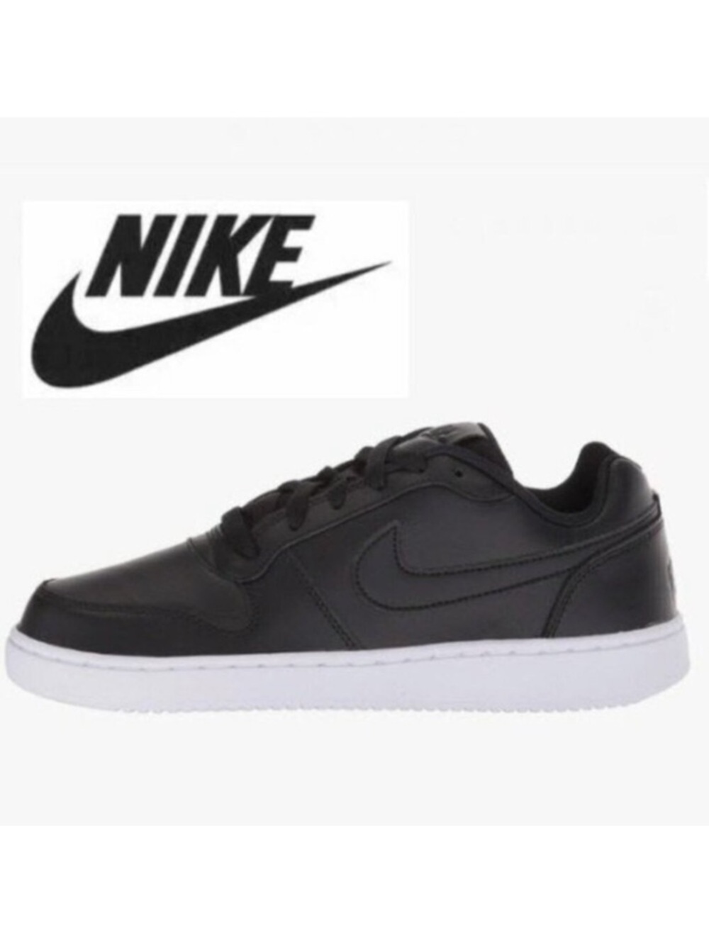 NIKE Ebernon Black Sneakers Low AQ1779-001